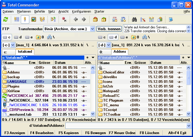 Total Commander – das Schweizer Sackmesser für Windows